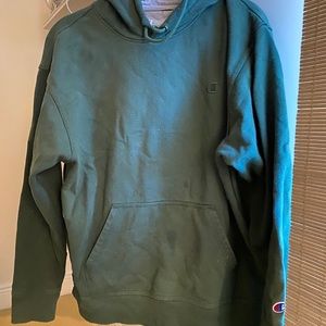 Green Champion hoodie